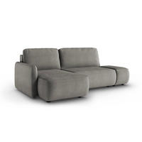 ECKSOFA Alessio 3 Sitzplätze Grau - Grau, Holz (229/148cm) - Petits-meubles