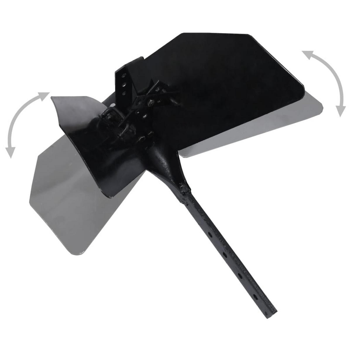 PFLUG Zubehör 41/37/47 cm, aus Metall, Schwarz - Schwarz, Metall (37/47/41cm) - vidaXL