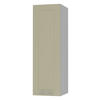 KÜCHENHÄNGESCHRANK Kvantum W4/20 Weiß Matt / Grau Matt 20 / 32,5 / 96cm - Creme/Grau, Holz/Holzwerkstoff (20/96/32.5cm) - Feldmann-Wohnen