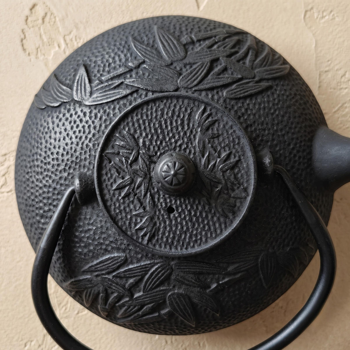 TEEKANNE Gusseisen mit Sieb Naro Schwarz 800 ml 18/22/15 cm - Schwarz, Metall (22/18cm) - AROMELIO
