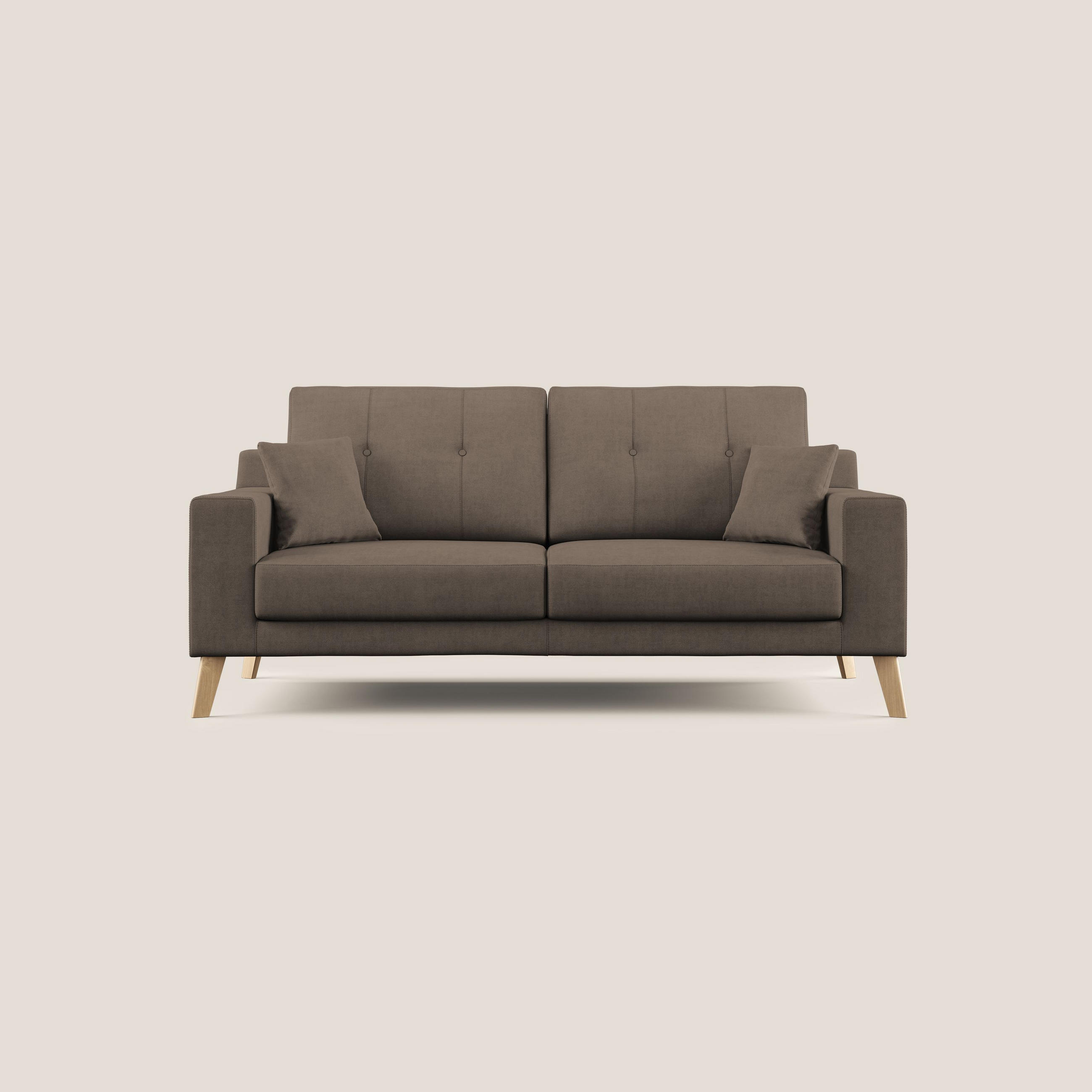 LINEARSOFA Danish - Braun, Textil (186/95/91cm) - Divani.store