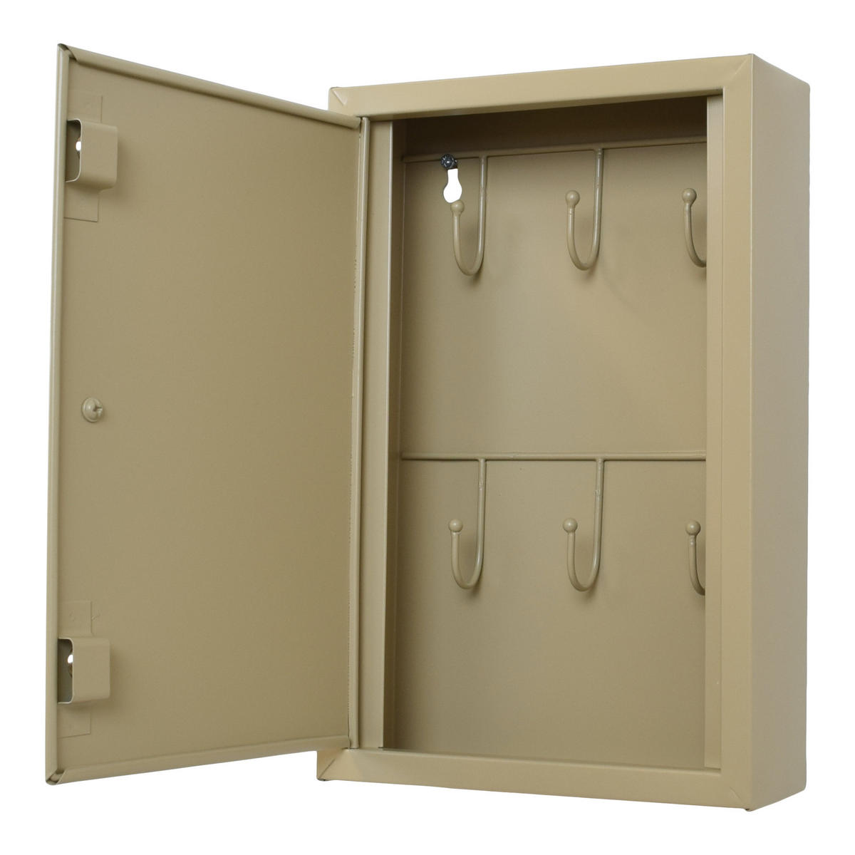 SCHLÜSSELKASTEN Cabi Beige - Beige, Metall (20/30/7cm) - LOFT42