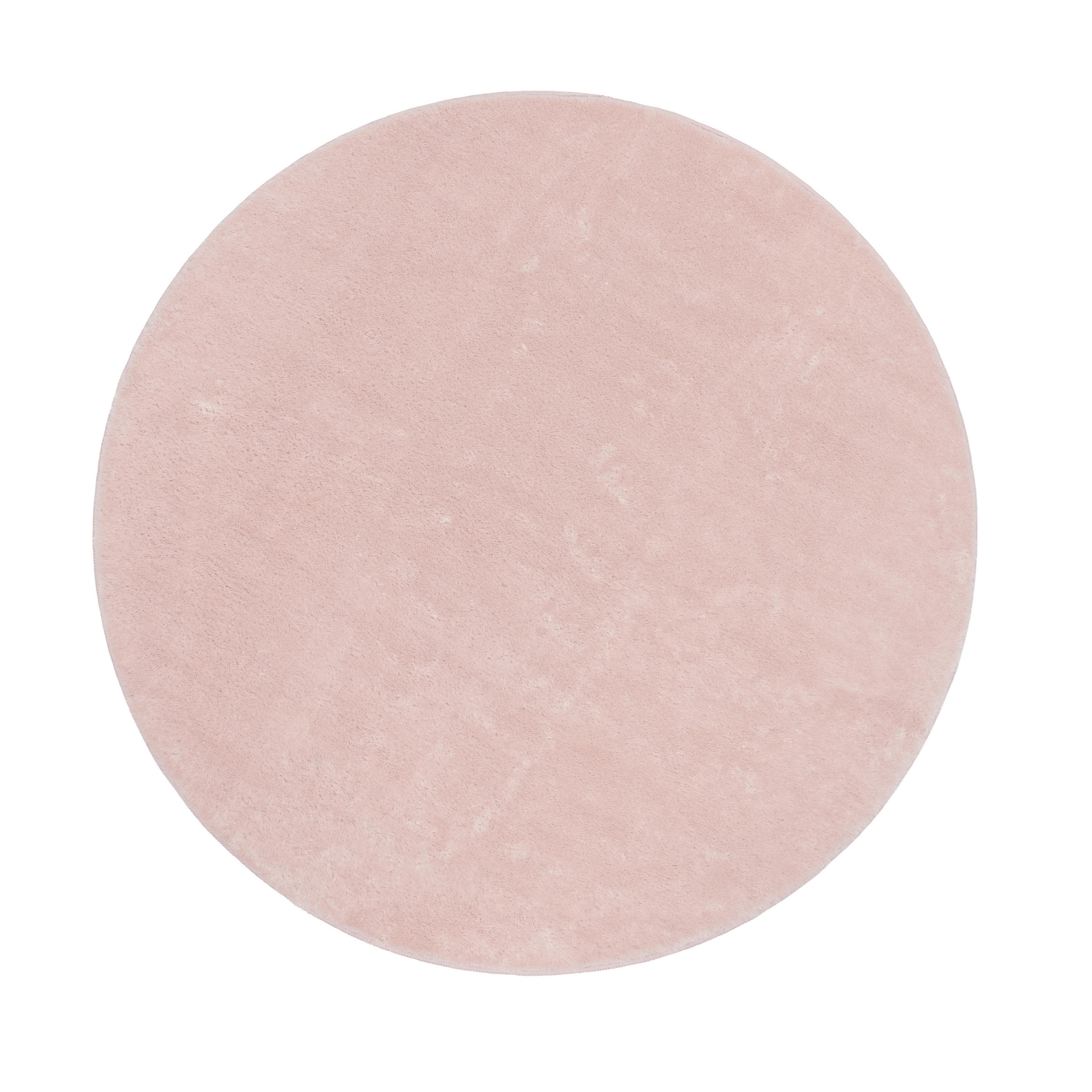 KURZFLORTEPPICH 120/120 cm Cadiz 630 - Roségold, Textil (120/120cm) - Paco Home