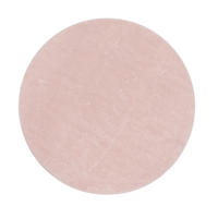 KURZFLORTEPPICH 120/120 cm Cadiz 630 - Roségold, Textil (120/120cm) - Paco Home