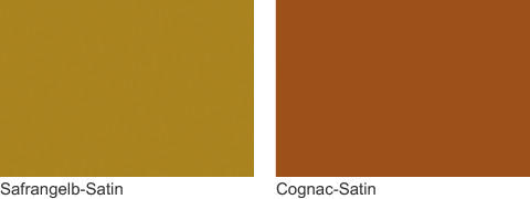 Safrangelb Satin | Cognac Satin