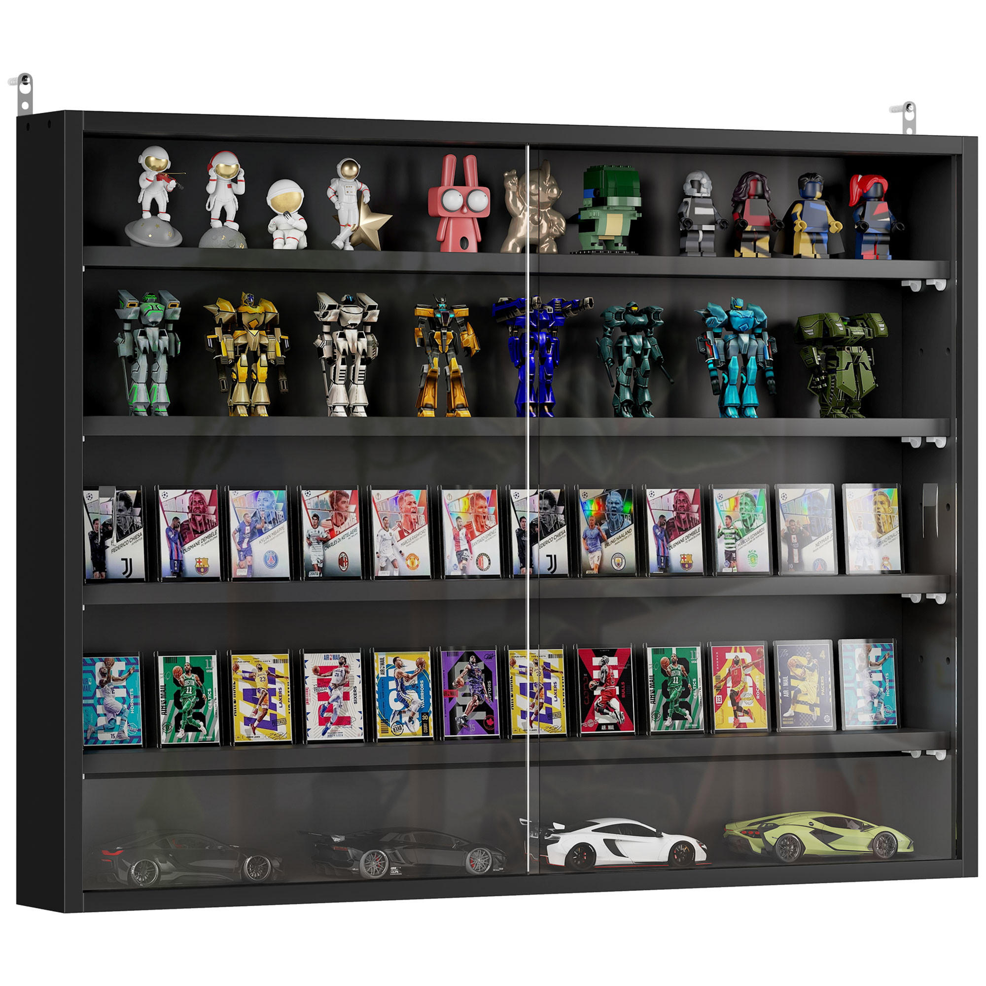 ComfortXL Vitrine Schwarz 3.75x23.5x31.5 cm