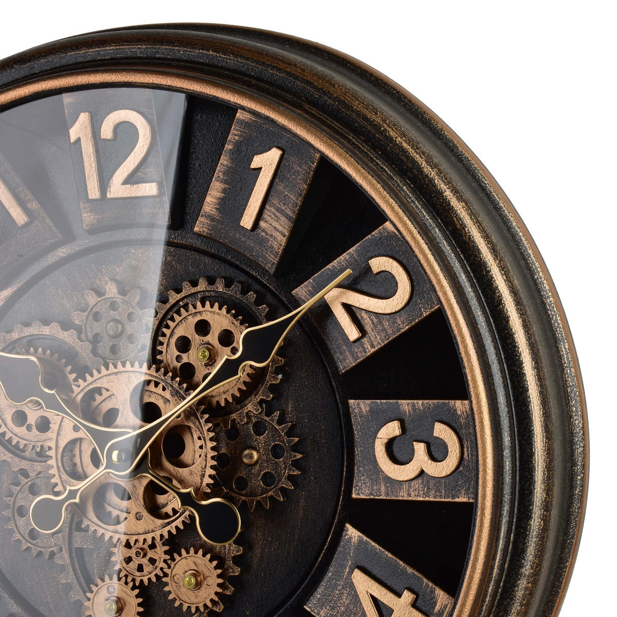 WANDUHR Ramsey Dunkelbraun 45/7/45 cm Kunstoff - Dunkelbraun, Kunststoff (45/45/7cm) - Mondex