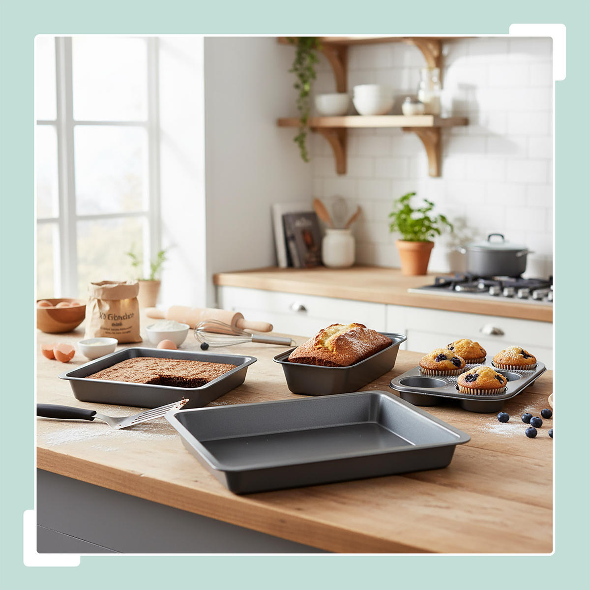 4-DIELNA sada - antracitová, kov - Relaxdays