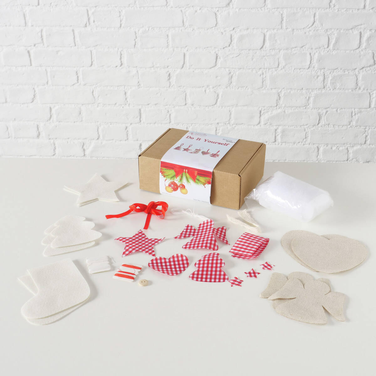 DEKORATIONSSET DIY - Multicolor, Textil (14.5/7/20cm) - Boltze Home