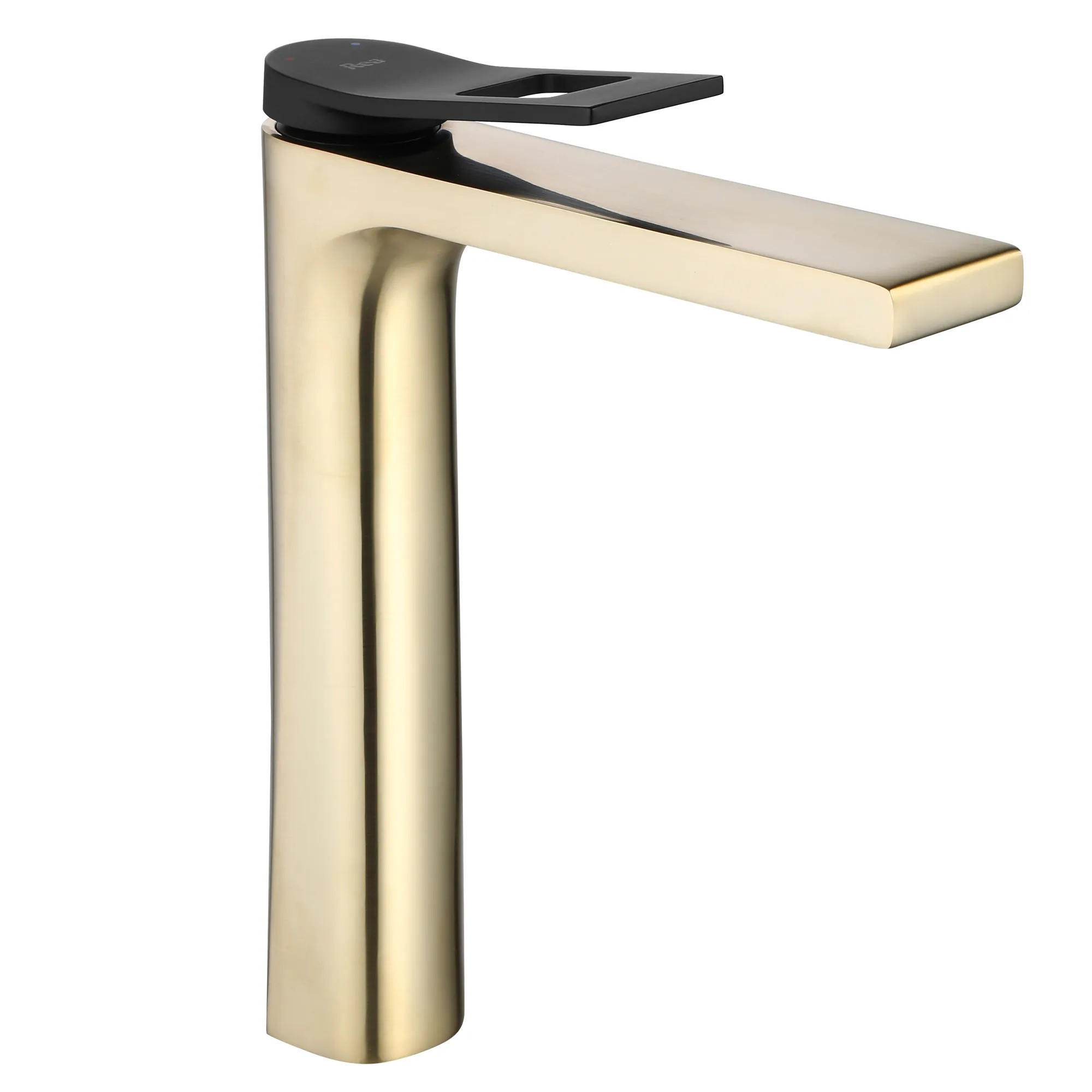 REA Waschbeckenarmatur Gold 4.5x25.5x19.5 cm