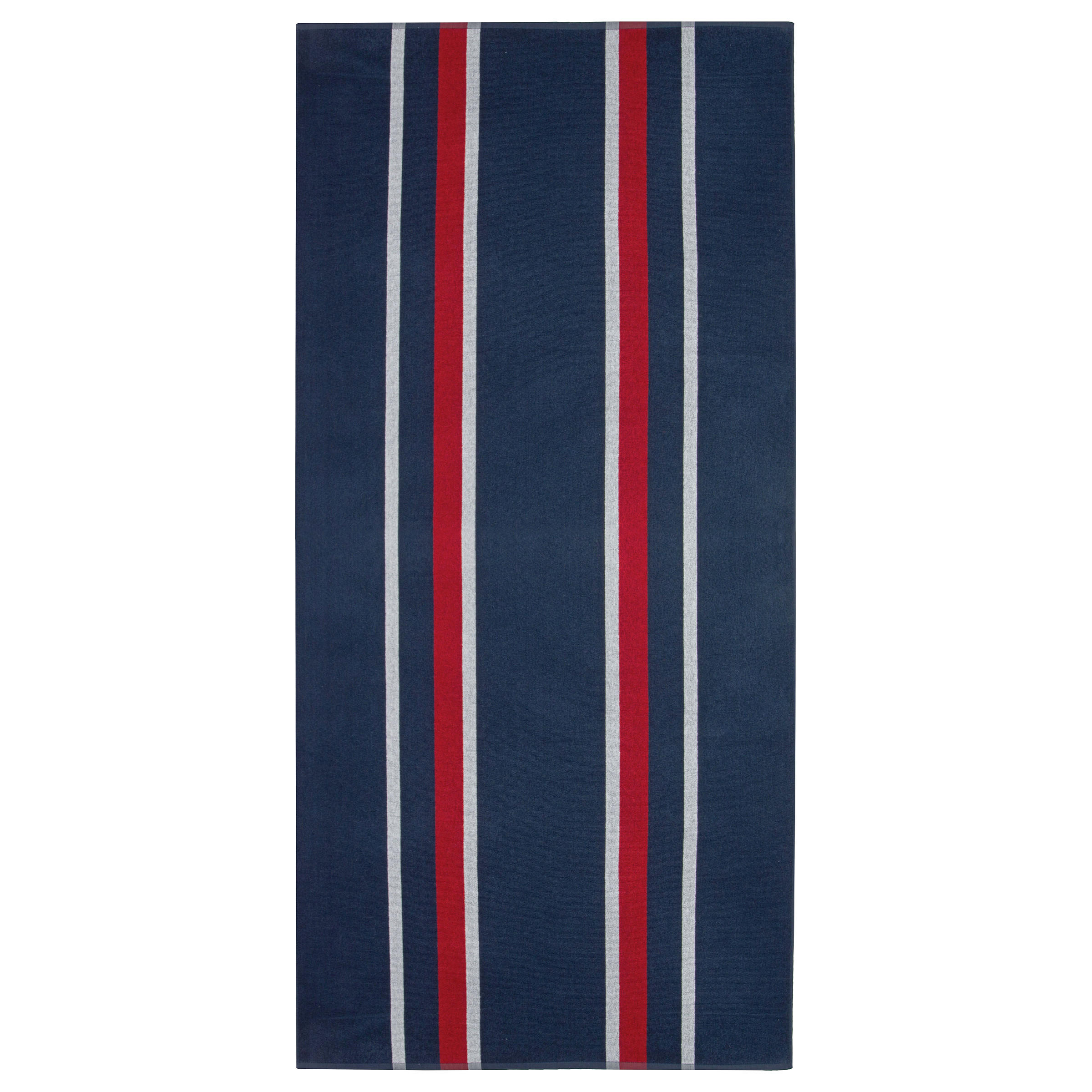 STRANDTUCH, 100x200 cm, 100% Baumwolle, Blau - Multicolor, Textil (100/200cm) - Zollner
