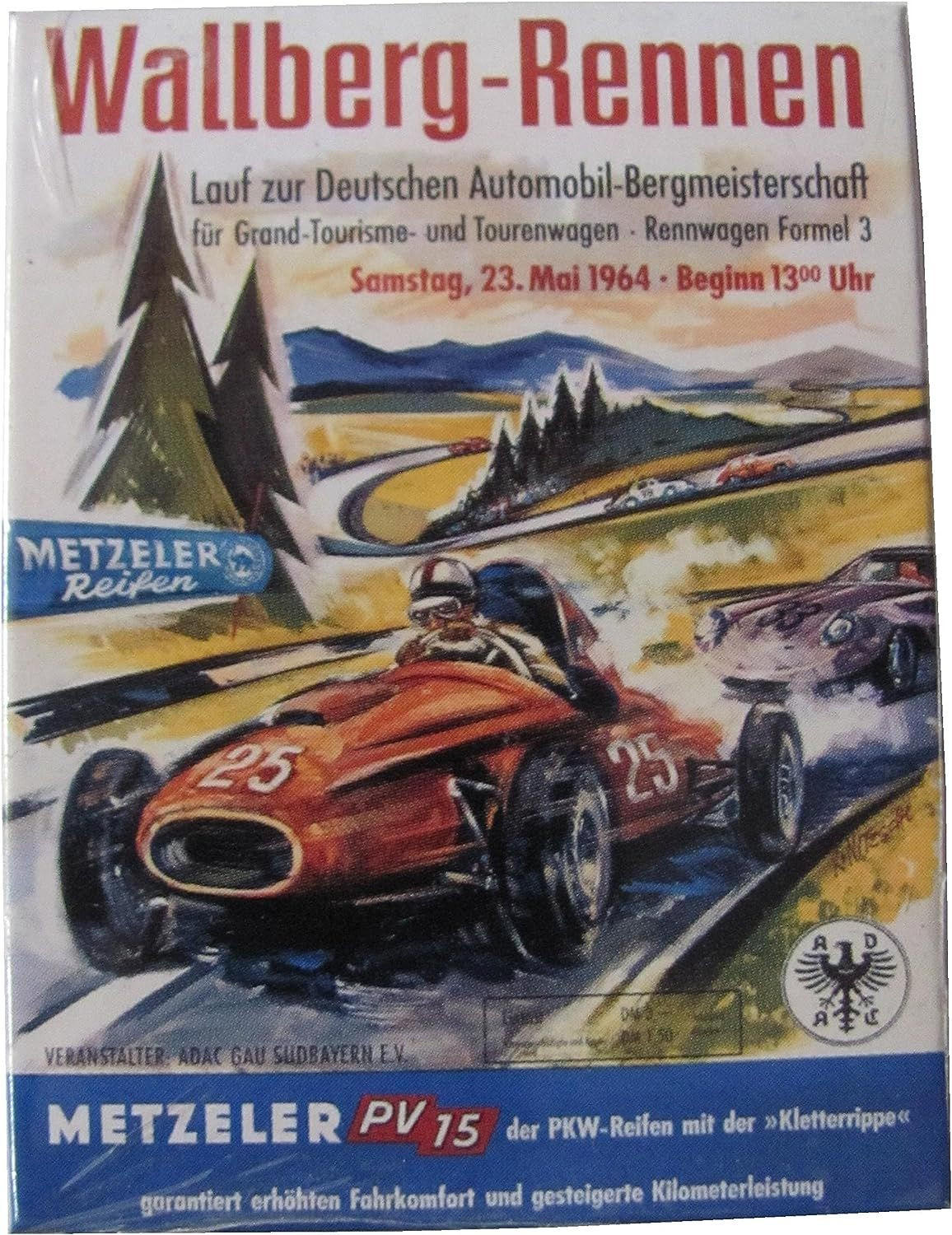 MAGNET 6/8 cm ADAC Wallberg Rennen - Multicolor, Metall (6/8/0.1cm) - Nostalgic-Art