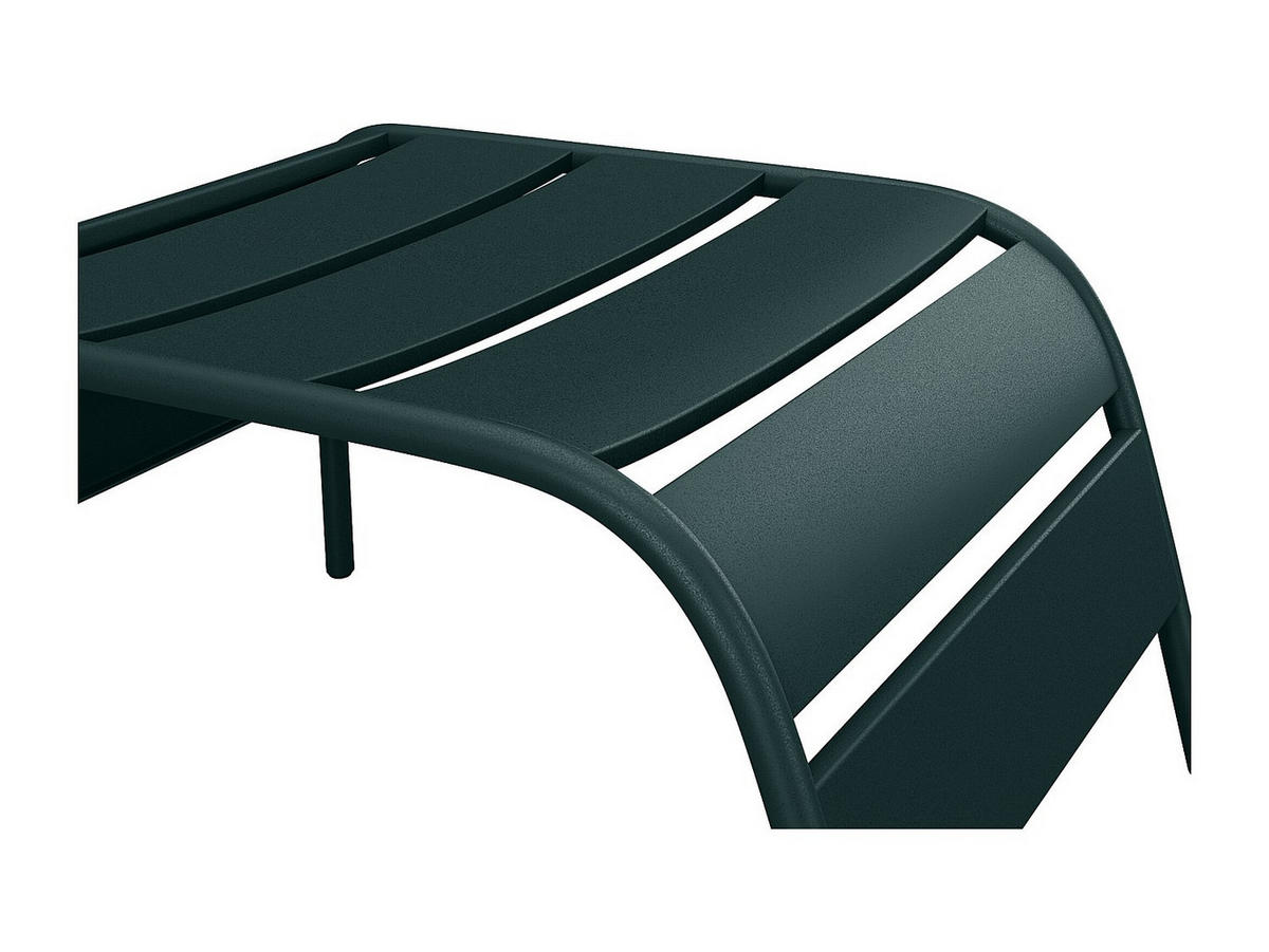 FUSSBANK - Metall - Tannengrün - MIRMANDE von MYLIA - Grün, Metall (61.5/33/50cm) - Vente-Unique