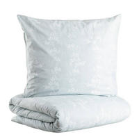 BETTWÄSCHE Heavenly Baumwolle 140/200 cm - Blau, Textil (140/200cm) - Homla