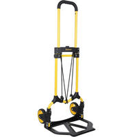 SACKKARRE FT580 Klappbar Gelb Transportkarre Mit Hoher Belastbarkeit - Gelb/Schwarz, Metall (40/45/110cm) - Stanley