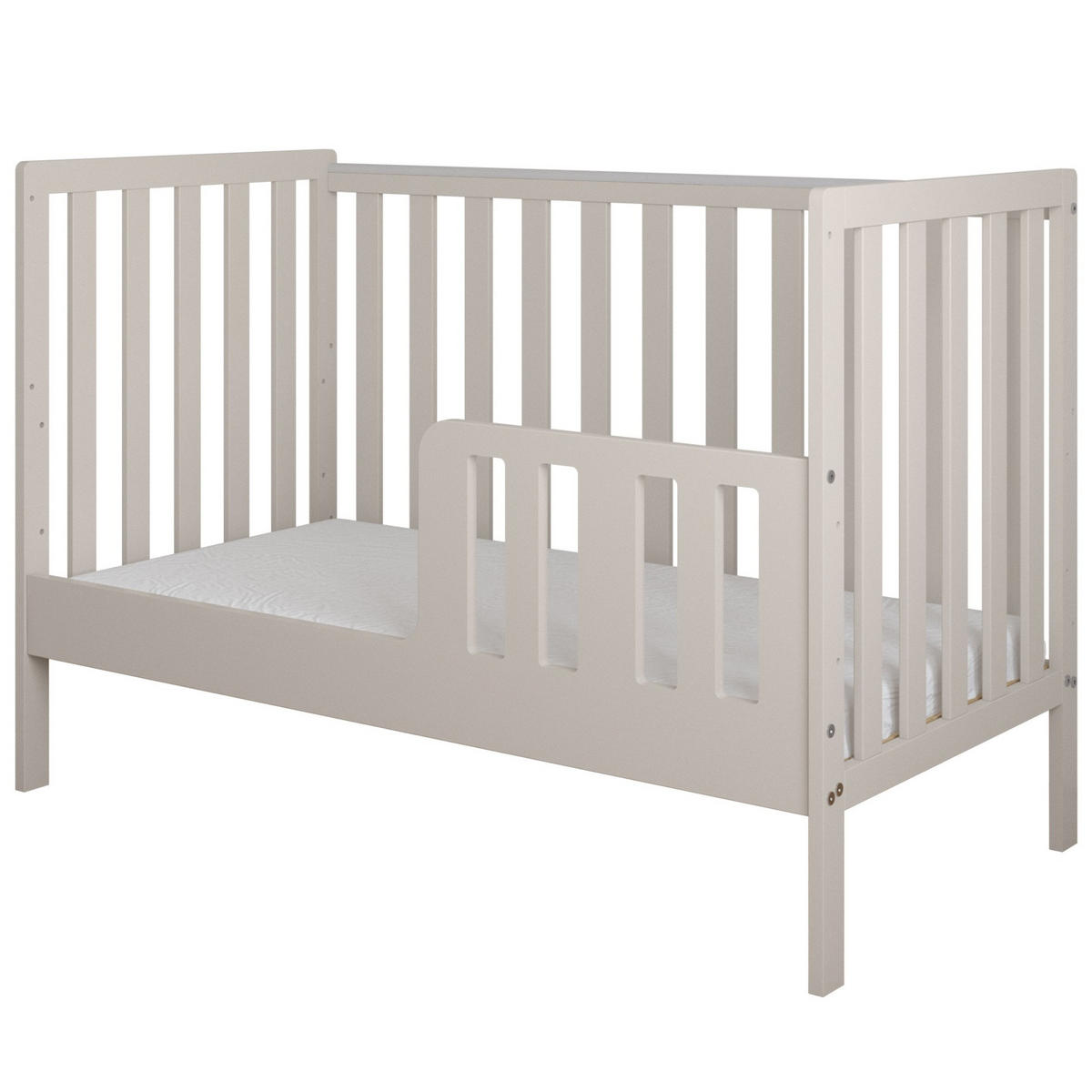 BABYBETT BeBino - Beige, Holzwerkstoff (60/120cm) - kiki design
