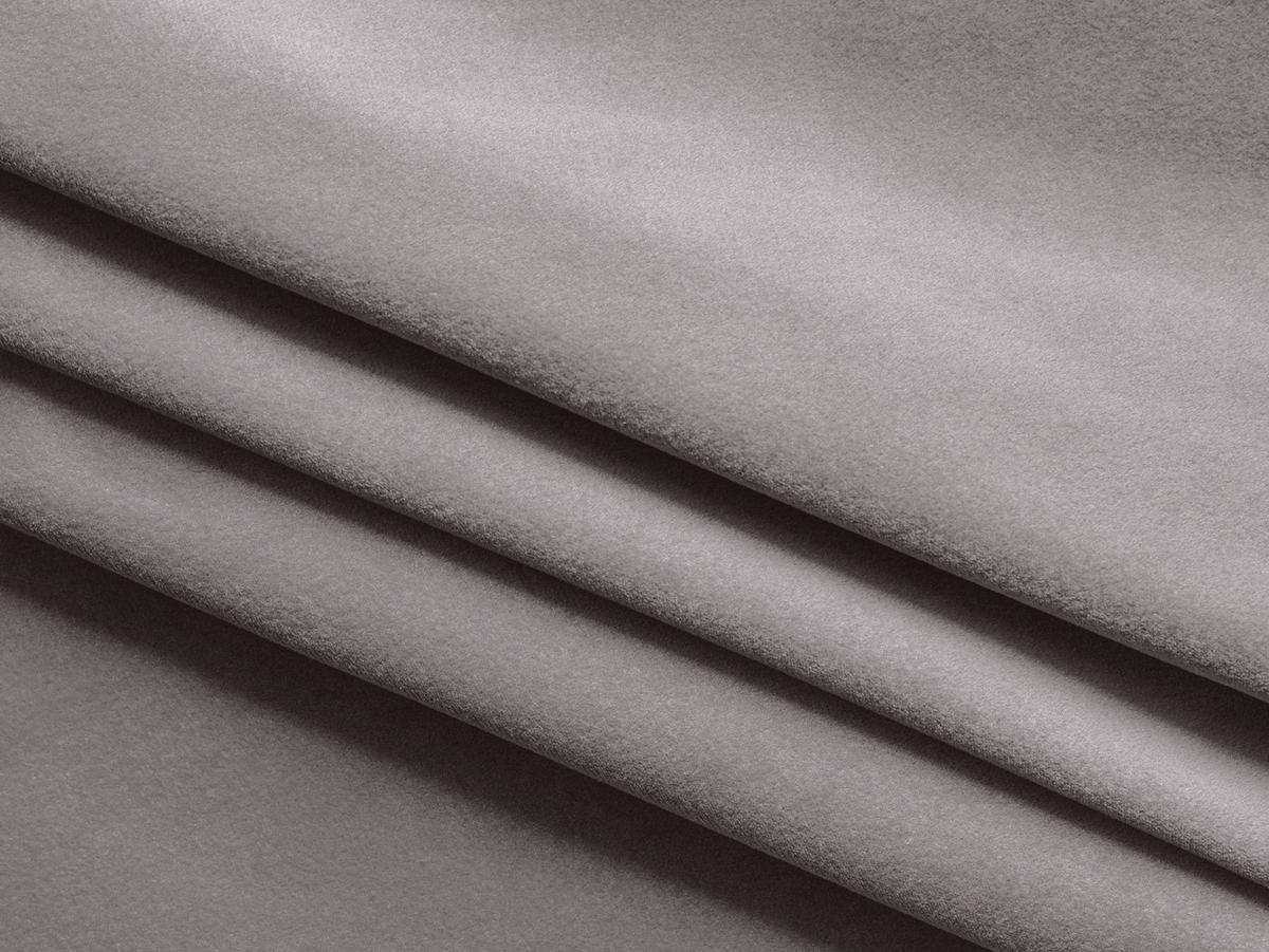 ECKSOFA Rechts Samt Stoff Violett - Lila/Flieder, Kunststoff/Textil (290/170cm) - Makamii