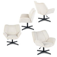 SESSEL 4er-Set in Webstoff, Beige - Beige, Textil (72/90/70cm) - Meubles Cosy
