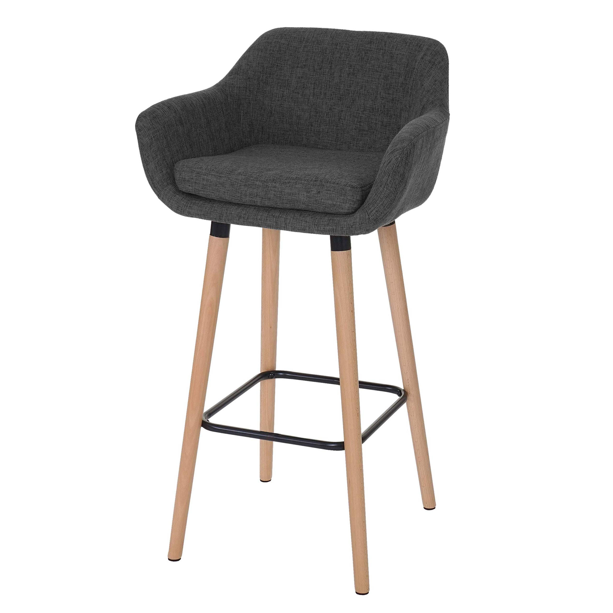 Proregal Barhocker Dunkelgrau 53x99x45 cm