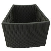 WHIRLPOOL RANDMÖBEL RUND Pflanzenkorb rund - Braun, Naturmaterialien (58/45/50cm) - Canadian Spa Company