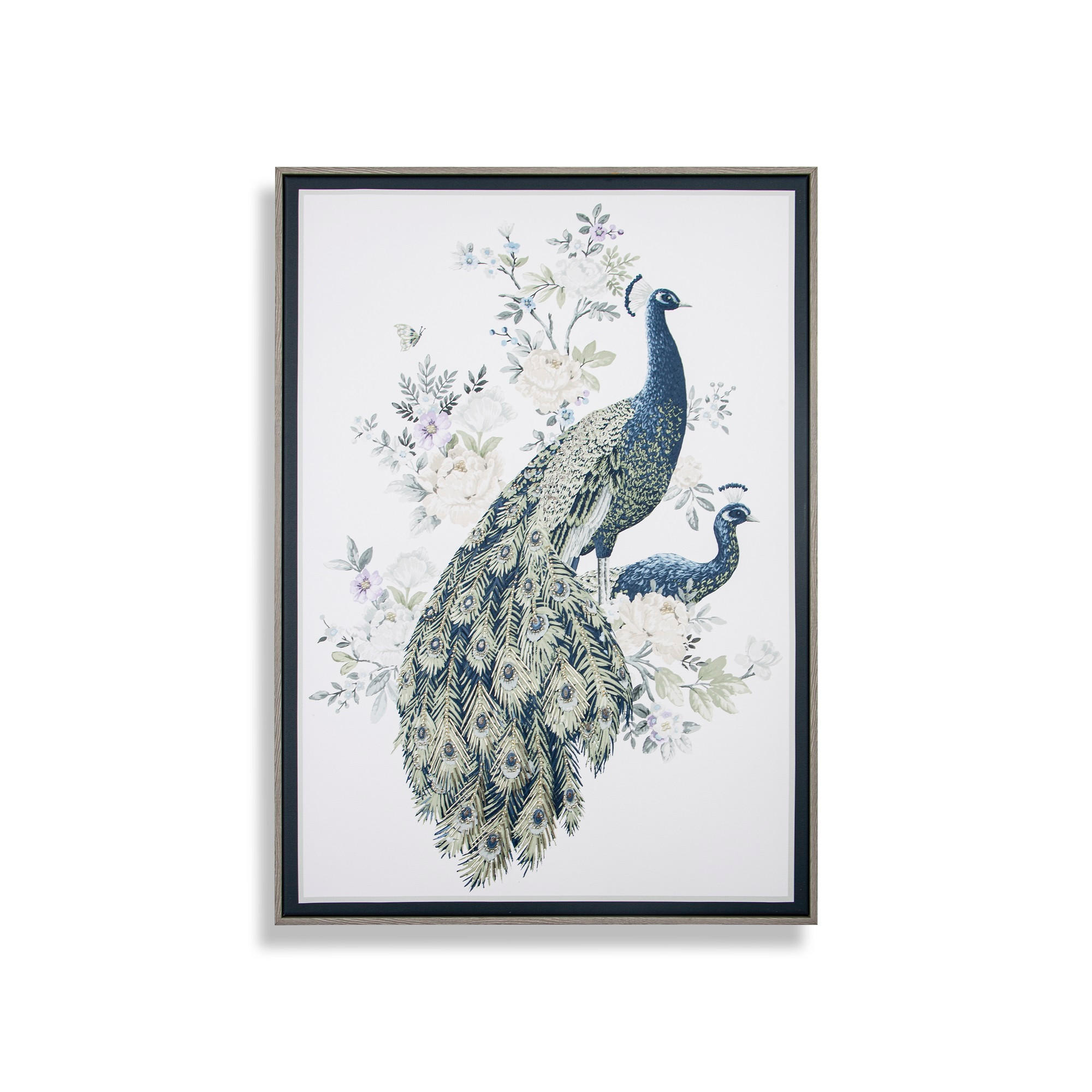 LEINWANDBILD Belvedere - 70x50cm - Blau, Holzwerkstoff (50/3cm) - Graham & Brown
