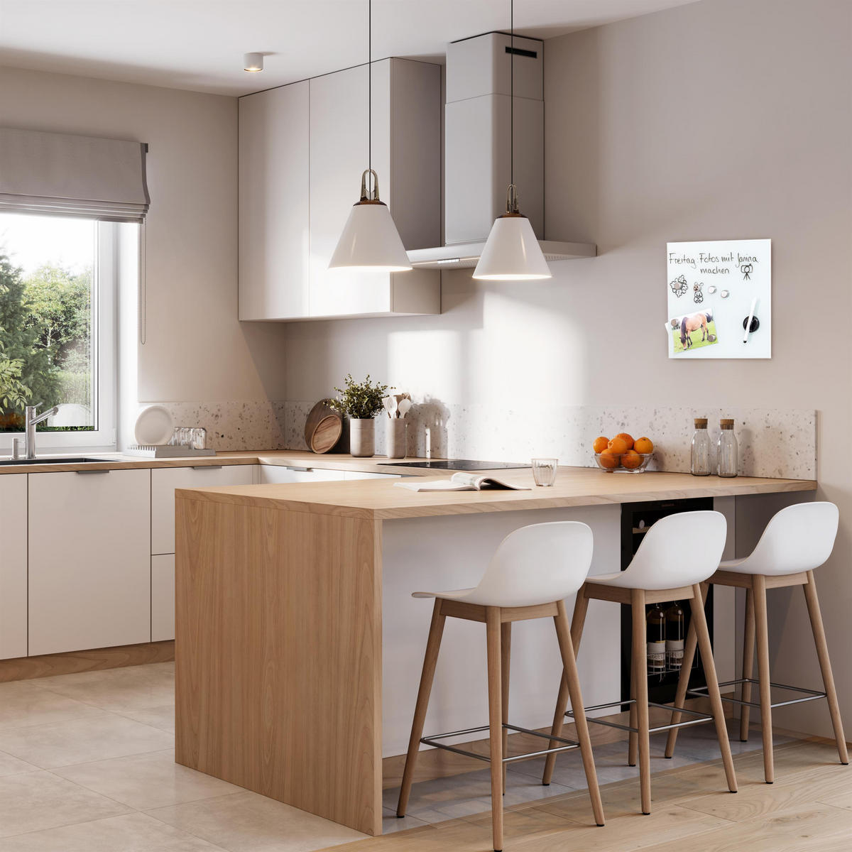 MAGNETTAFEL, weiß - Weiß, Metall (35/35/0.45cm) - bremermann