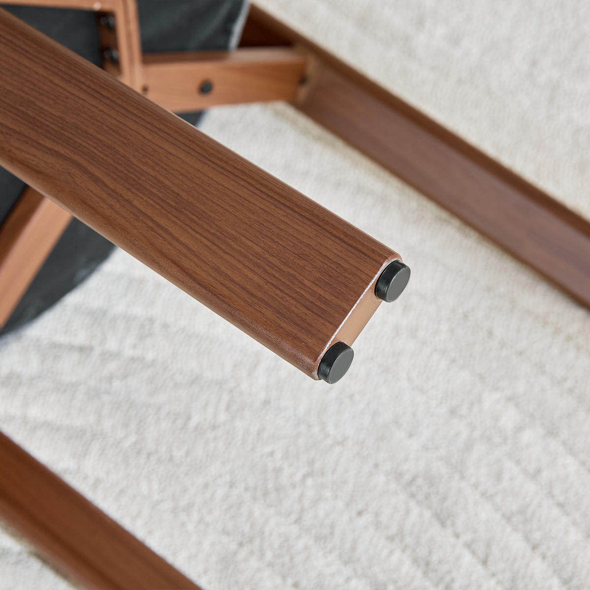ESSZIMMERSTUHL 2ER-SET aus Stoff, mit ergonomischer Bügellehne - Grau, Textil (51.5/79/57cm) - Urban Meuble