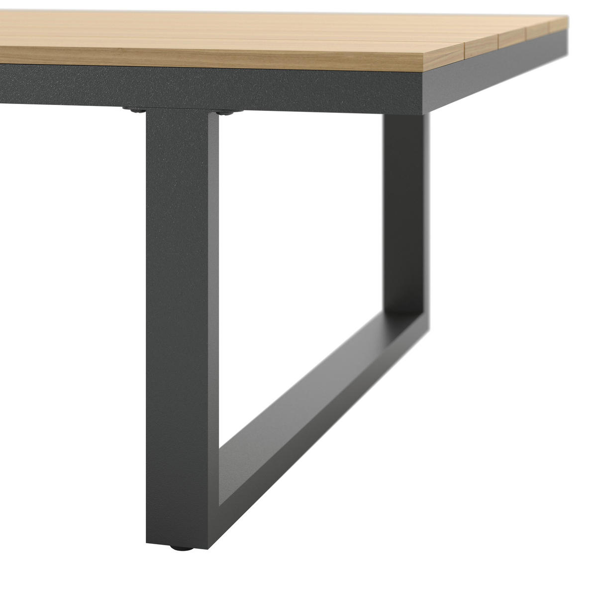 LOUNGEGARNITURSET Arianna Weiß Metall/Outdoorstoff - Creme, Metall - Bessagi Garden