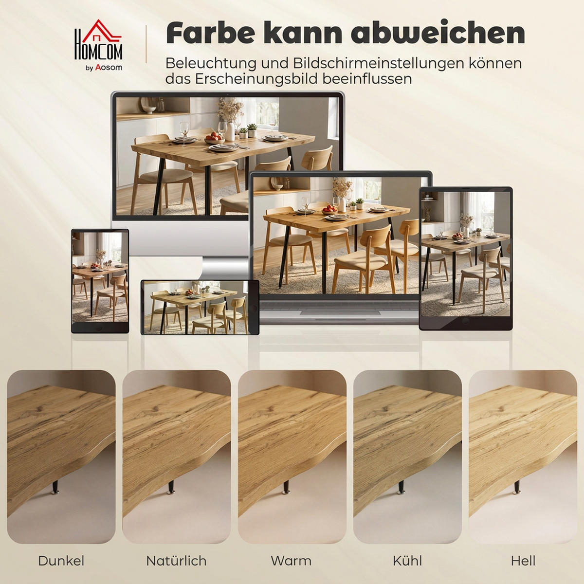 ESSTISCH Eichefarben 110.0/70.0/75.0cm - Eichefarben, Holzwerkstoff (110/70/75cm)