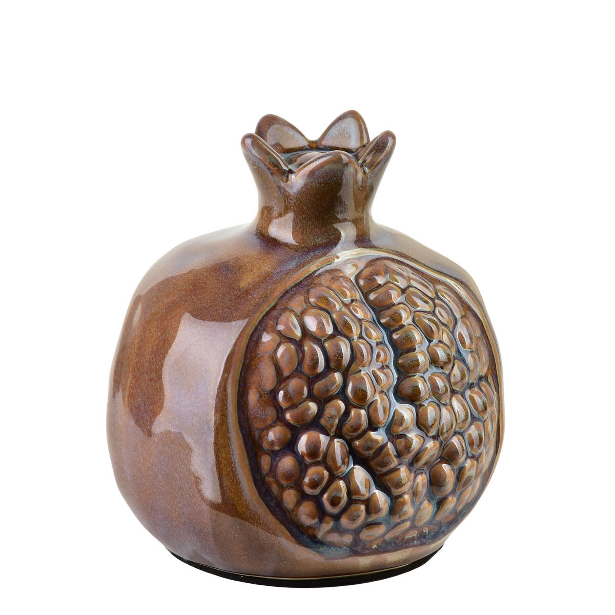 DEKOFIGUR Saggio braun 12/12/13 cm Keramik - Braun, Keramik (12/13/12cm) - Mondex