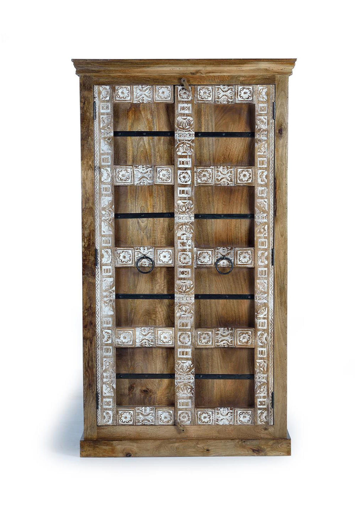 HIGHBOARD aus Mangoholz - Braun, Holz (45/180/100cm) - Giner y Colomer