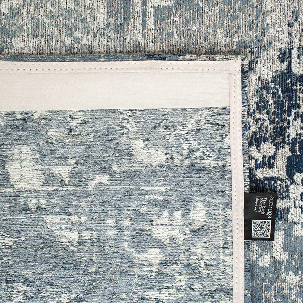 TEPPICH Atlantide Antiquarian Tabriz 240/340 cm - Blau, Kunststoff/Textil (240/340cm) - Louis De Poortere