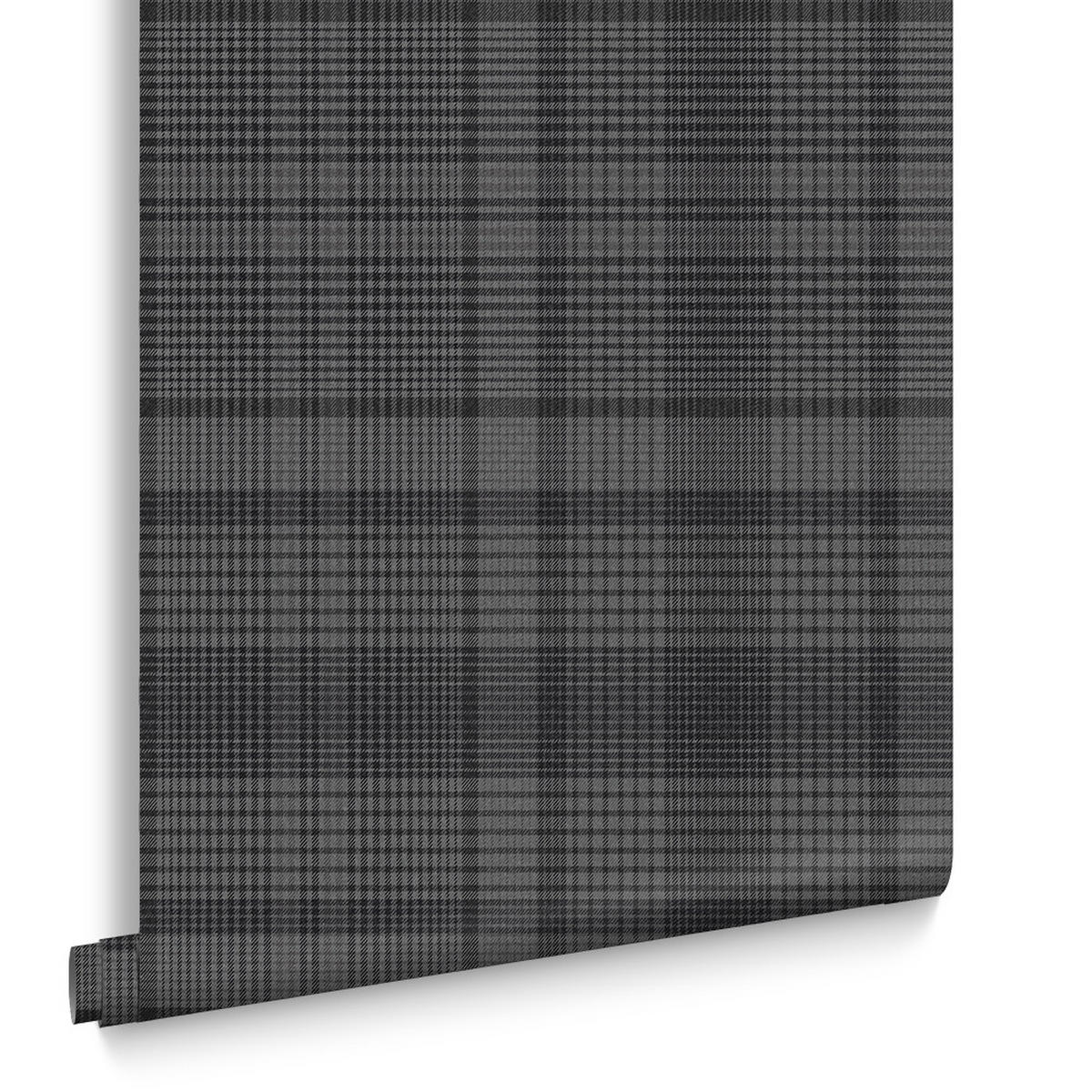 VLIESTAPETE Heritage Einfarbig Anthrazit - Schwarz, Papier/Kunststoff (52/1000cm) - Graham & Brown