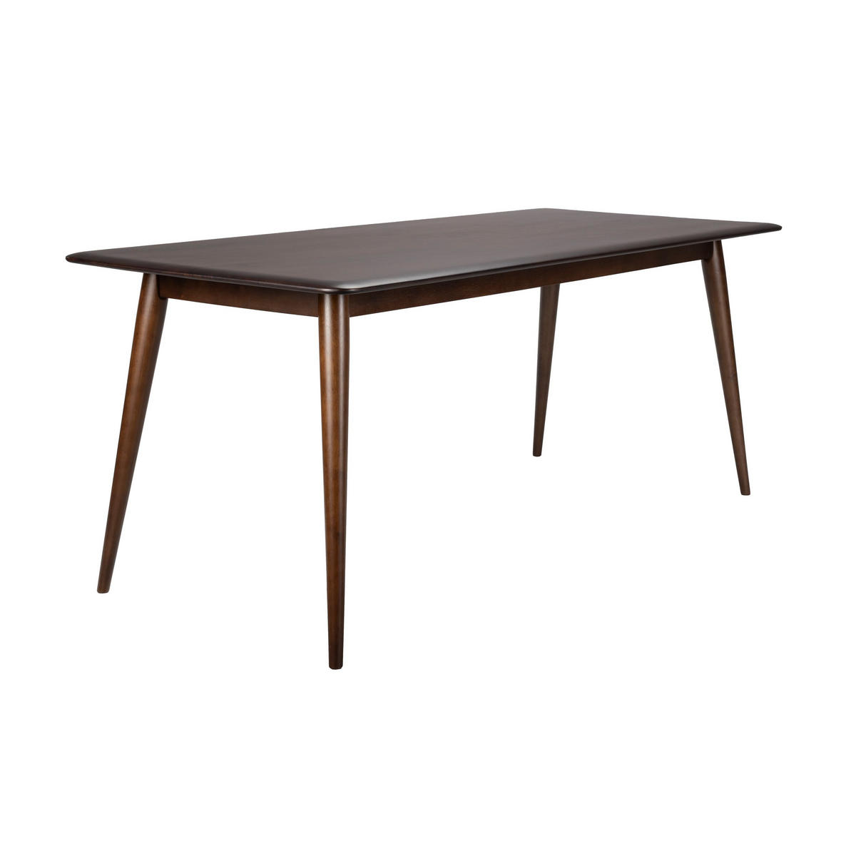 ESSTISCH Elroy 180x80 cm Walnussfarbe - Braun, Holz (180/80/75cm) - Dutchbone