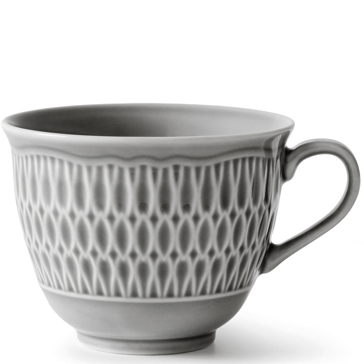 KAFFESERVICE CMIELOW SOFIA Kaffetassen-Set - Grau, Keramik (15.7/7.5/15.7cm) - KONSIMO®