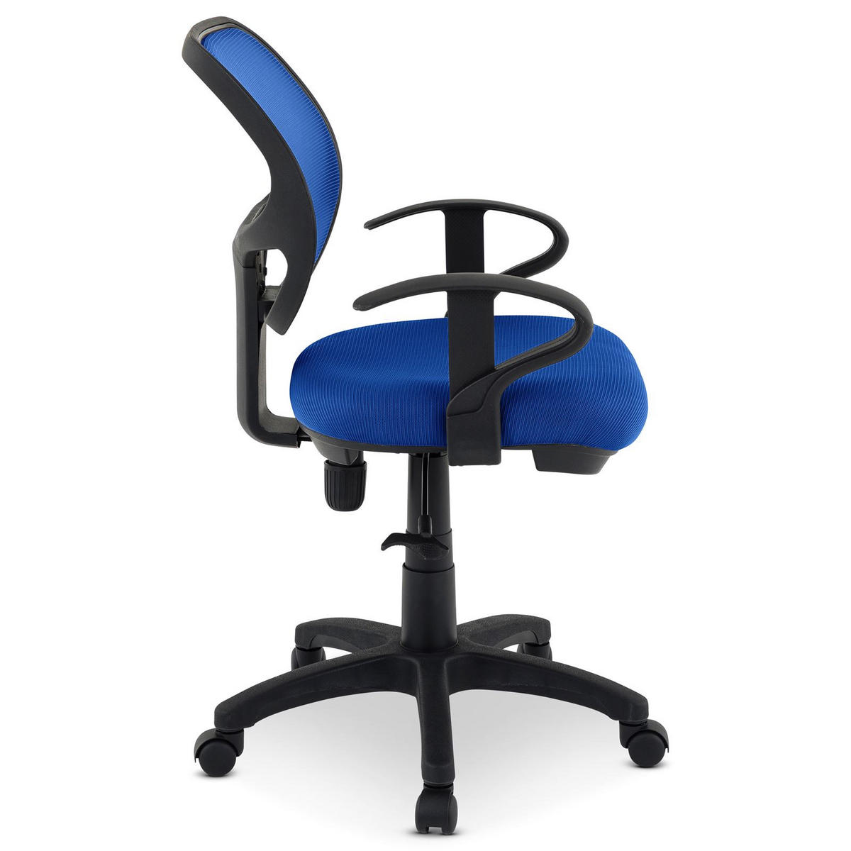 KINDERDREHSTUHL COOL-1 - Blau, Textil (58/97/58cm) - IDIMEX