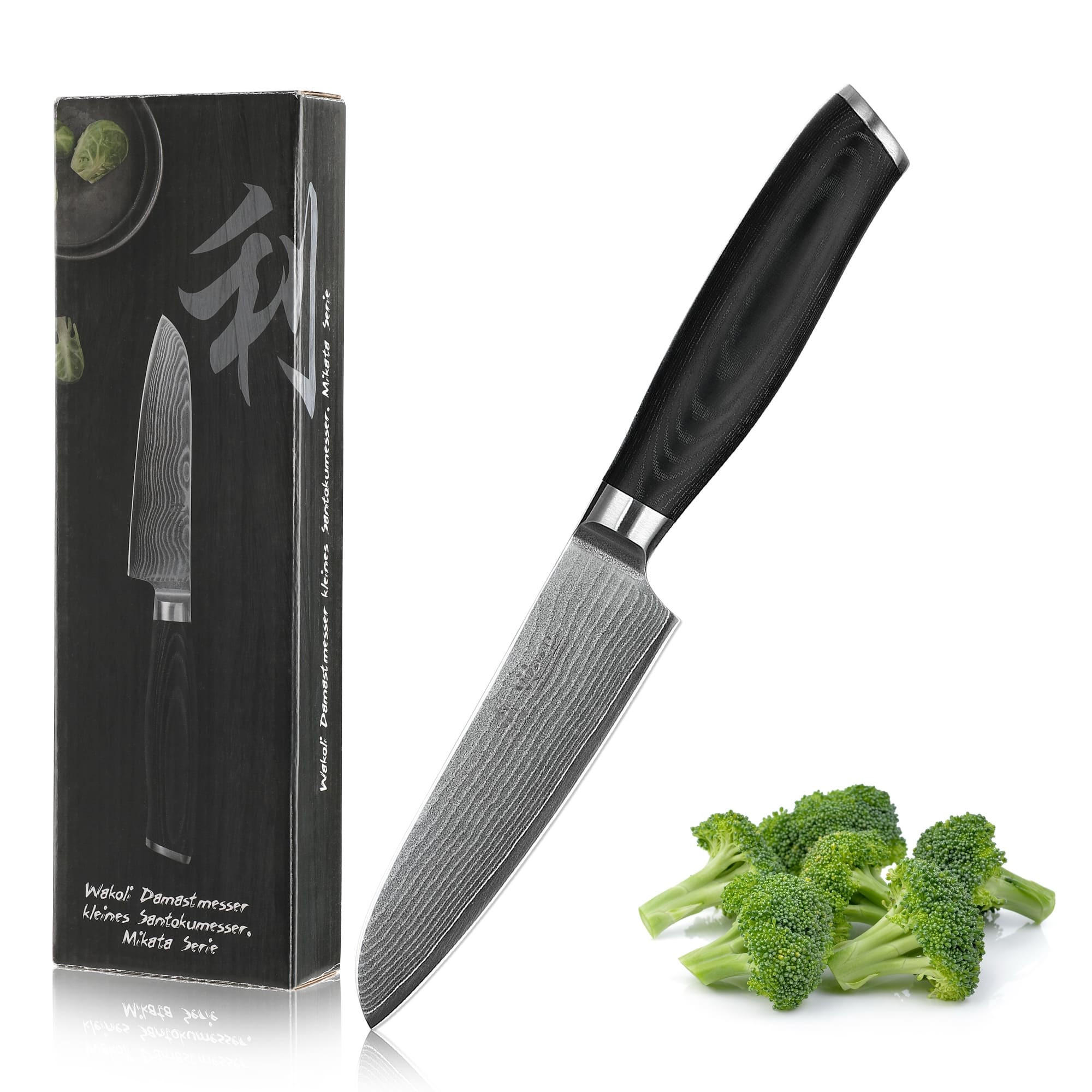 Wakoli Santokumesser Schwarz 24 cm