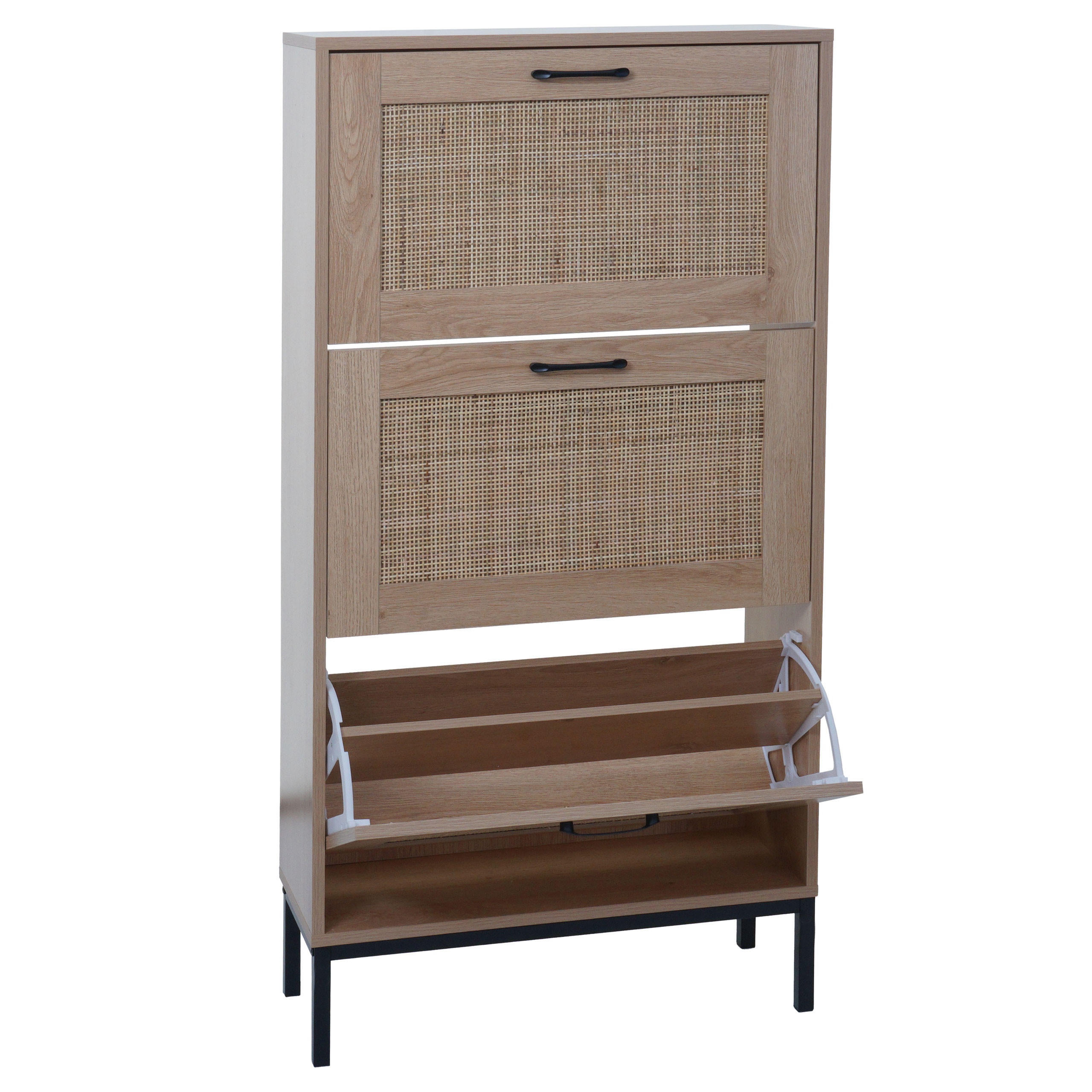SCHUHSCHRANK Braun - Braun, Holz (63/126/24cm) - MCW