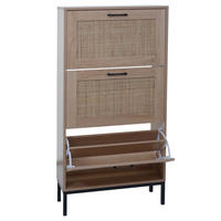 SCHUHSCHRANK Braun - Braun, Holz (63/126/24cm) - MCW