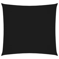 SONNENSEGEL Oxford-Gewebe Quadratisch 6x6 m Schwarz - Schwarz, Textil (600/600cm) - furnicato