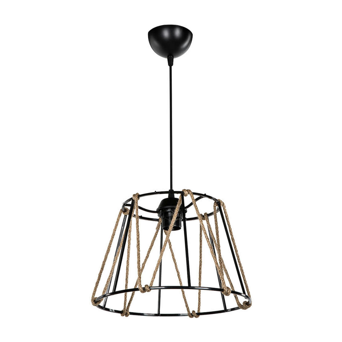 HÄNGELEUCHTE Halifax - Schwarz, Kunststoff (30/30/60cm) - lux.pro