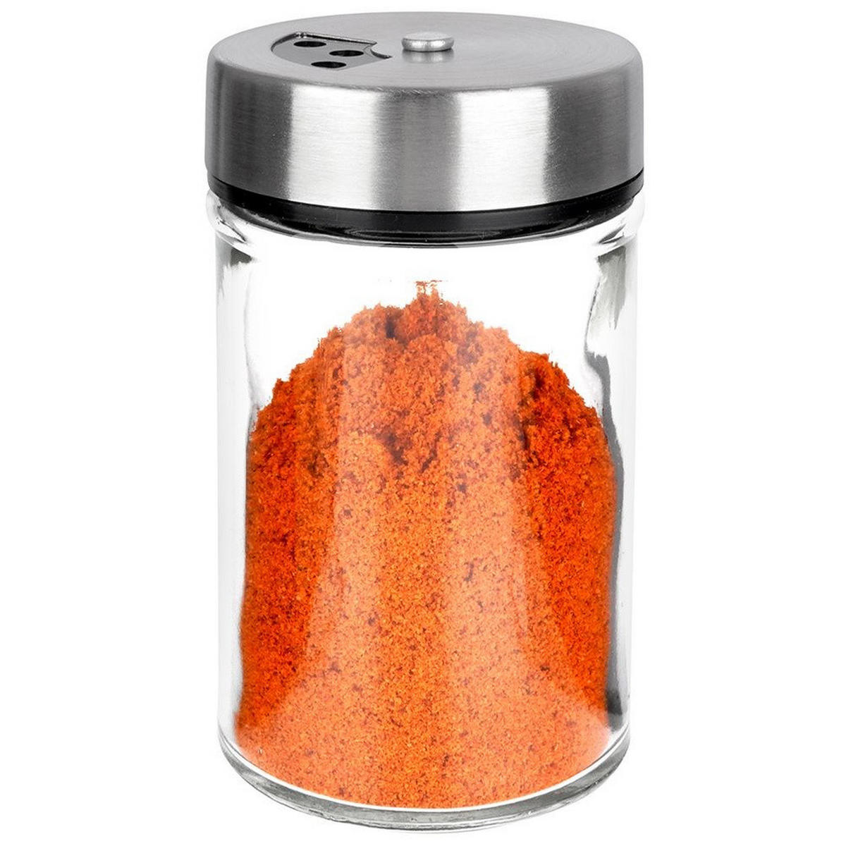 GEWÜRZDOSE Glaskörper/Streusieb 100 ml Transparent - Transparent, Glas (5/8.5/5cm) - Orion 