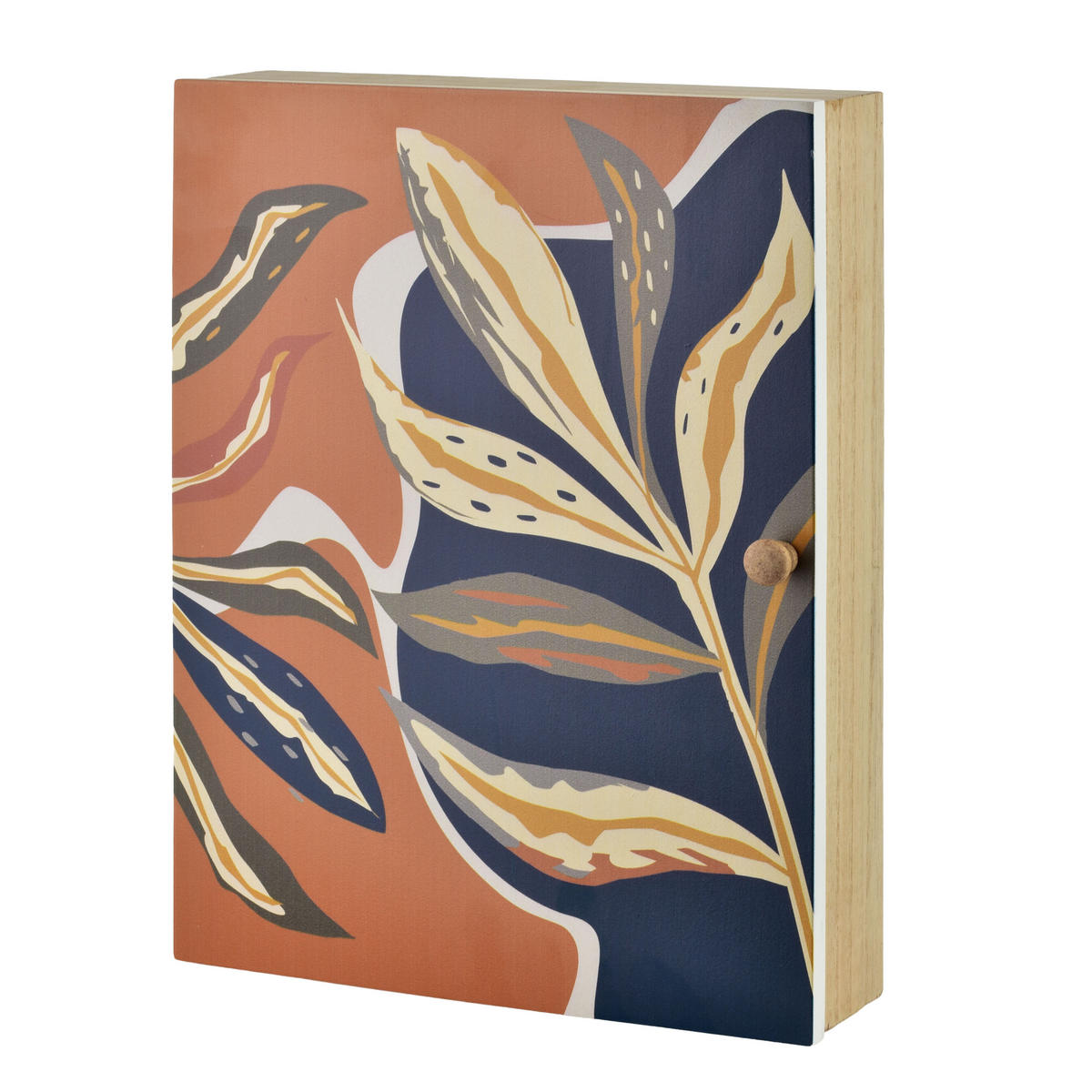 SCHLÜSSELKASTEN Stacy Braun 26x20x5,5 cm Holz - Braun, Holz (5.5/20/26cm) - Mondex