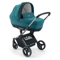 KOMBI-KINDERWAGEN 3-in-1 Slick inkl. Babyschale, Fusssack & Wickeltasche - Blau, Kunststoff (60/100/123cm) - Cam il Mondo del Bambino S.p.A.