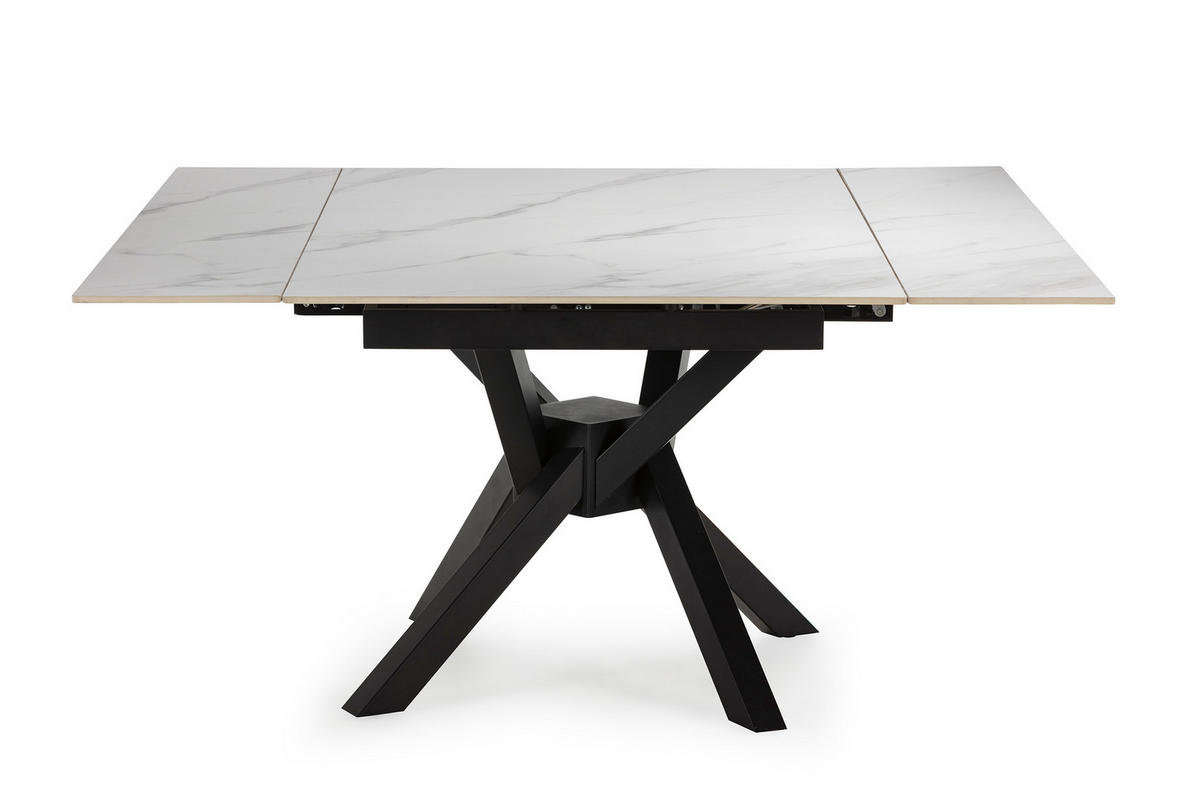 ESSTISCH Arlene Schwarz 150/90/76 cm - Schwarz, Stein (150/90/76cm) - Drawer