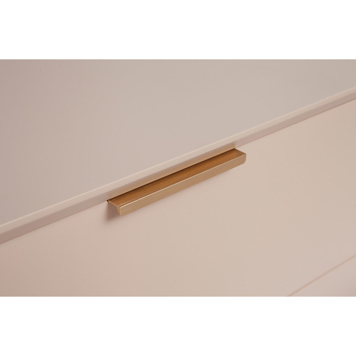 KOMMODE Puderrosa Goldfarbenes Metall 6 Schubladen L120 cm GIANA - Pink, Holz (40/75/120cm) - Miliboo