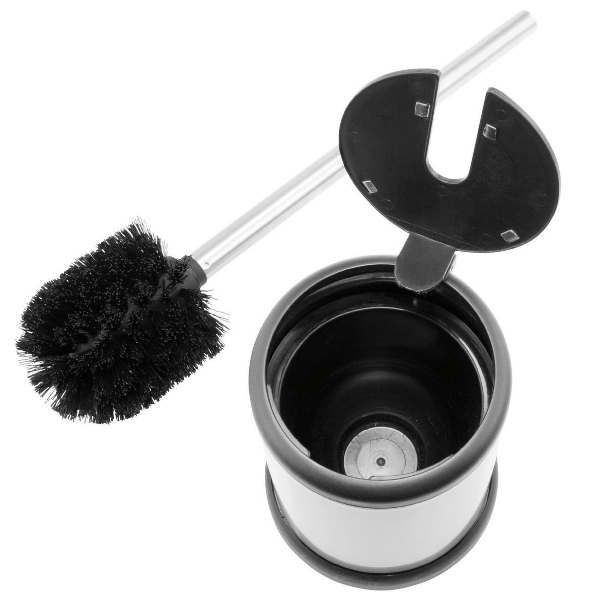 WC-GARNITUR, weiß - Weiß, Metall (11.5/38/11.5cm) - bremermann