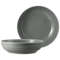 FOODBOWL Terra Perlgrau ø 25,5 cm 2er Set - Grau, Keramik (25.5cm) - Seltmann Weiden