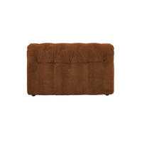 SOFA SITZELEMENT SEPHI Braun Cord - Rotbraun/Dunkelbraun, Kunststoff/Textil (107/62/27cm) - KAWOLA