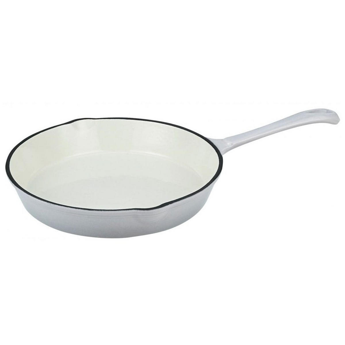 PFANNE Weiß 26/26/4 cm KH1519 - Weiß, Glas (26cm) - Kinghoff 